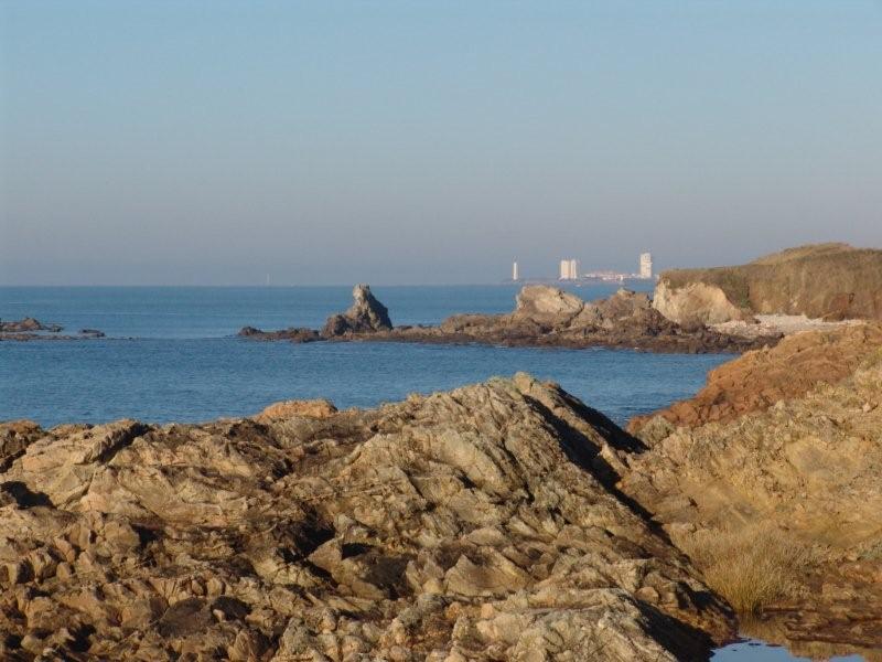 La côte rocheuse aux Sables d'Olonne