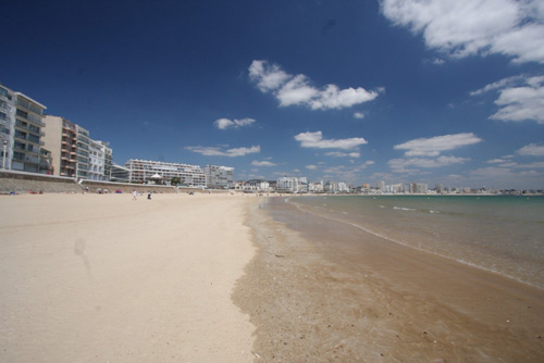 La belle plage des Sables d'Olonne