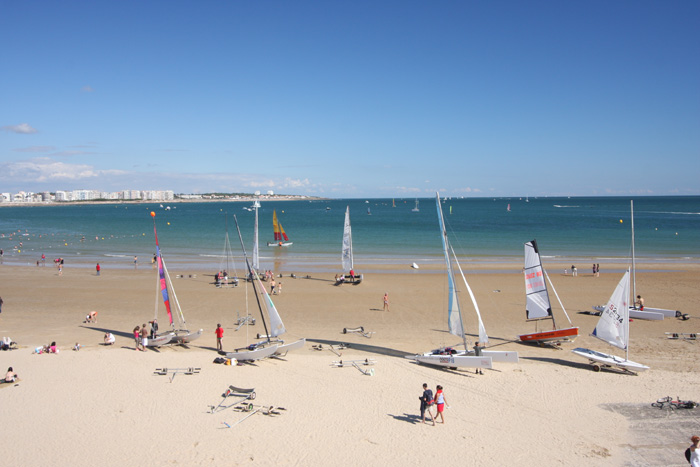 La plage des Sables d’Olonne